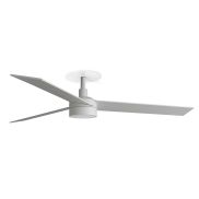 Faro Rudder L - plafondventilator met licht en inbouwrozet - Ø 132 cm - mat wit