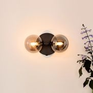 Lucide Tycho - wandverlichting - 12 x 12 x 22 cm - zwart