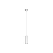 VK Lighting Edelle - hanglamp - Ø 5,6 x 173 cm - wit