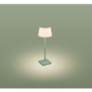 Century Italia Margò - oplaadbare buiten tafellamp - Ø 13 x 38 cm - 4W dimbare LED incl. - IP54 - groen