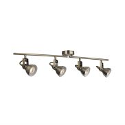 Searchlight Focus - opbouwspot 4L - 81 x 9 x 16 cm - antiek messing