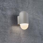 Nordlux Heka - buiten wandverlichting - Ø 10,6 x 21,6 x 13,8 cm - IP54 - geschuurd