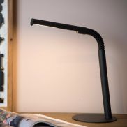 Lucide Gilly - bureaulamp - 28 x 14 x 49 cm - 3W LED incl. - zwart