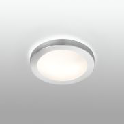 Faro Logos - plafondverlichting - Ø 35 x 10 cm - IP44 - aluminium