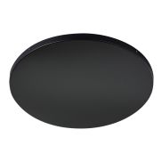 ETH - ronde plafondkap met kruisbeugel - Ø 50 x 3 cm - mat zwart