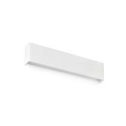 Faro Nash - wandverlichting - 37 x 4 x 9 cm - 16W LED incl. - mat wit