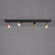 Projectlight Clara - opbouwspot 4L - 64 x 11 x 7 cm - goud