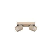 Artdelight Laguna - opbouwspot 2L - 22 x 8, 5 x 9, 5 cm - 2 x 6W dimbare LED incl. - champagne