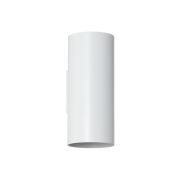Searchlight Round - wandlamp - Ø 6,5 x 15,4 cm - wit