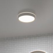 Nordlux Noxy - badkamer plafondverlichting - Ø 35 x 5 cm - 3 stappen Moodmaker SceneSelect functie - 15W LED incl. - IP44 - wit