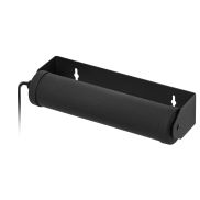ETH Rondo - wandlamp met schakelaar - 5 x 8,5 x 24 cm - zwart