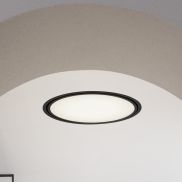 Nova Luce Perfect Profile Trimless - inbouwspot - Ø 1045 mm, 1030 mm inbouwmaat - 120W dimbare LED incl. - 3000K - zwart
