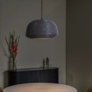 Lucide Maduka - hanglamp - Ø 47 x 127,5 cm - zwart
