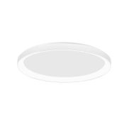 Nova Luce Pertino - plafondverlichting - Ø 58 x 6 cm - 48W dimbare LED incl. - zandwit