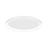 Nova Luce Pertino - plafondverlichting - Ø 48 x 6 cm - 38W dimbare LED incl. - zandwit