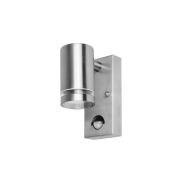 Integral LED Malaga - buiten wandlamp met bewegingssensor - 6,8 x 11,6 x 14,9 cm - IP54 - roestvrij staal