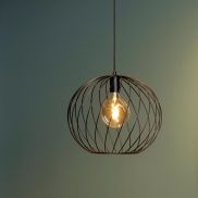 Lucide Danza - hanglamp - Ø 40 x 165 cm - zwart