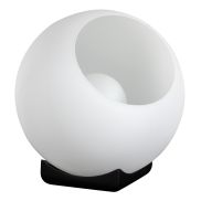 ETH Orb Opal - tafellamp - Ø 35 x 41 cm - zwart en wit