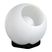 ETH Orb Opal - tafellamp - Ø 30 x 36 cm - zwart en wit