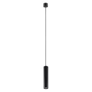 VK Lighting Edelle - hanglamp - Ø 5,6 x 183 cm - zwart
