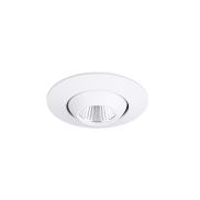 Maxlight Yuca Round Tilted - inbouwspot 1L - Ø 55 mm, Ø 45 mm inbouwmaat - 3W LED incl. - wit