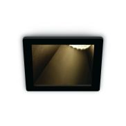 ONE Light  Asymmetric Chill Out - inbouwspot - 84 x 84 mm, 76 x 76 mm inbouwmaat - zwart