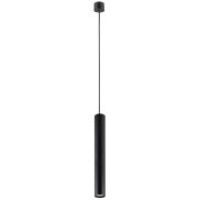 VK Lighting Edelle - hanglamp - Ø 5,6 x 203 cm - zwart