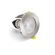 Integral LED Evofire 72 - inbouwspot - Ø 72 mm, Ø 60 mm inbouwmaat - IP65 - satijn nikkel