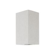 Nova Luce Fuento - buiten wandverlichting - 8,6 x 10 x 18 cm - IP65 - wit