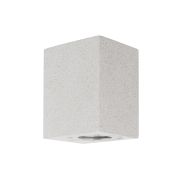 Nova Luce Fuento - buiten wandverlichting - 8,6 x 10 x 12 cm - IP65 - wit
