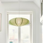 Nordlux Villo - papieren lampenkap zonder pendel - Ø 60 x 24 cm - groen