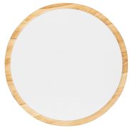 ETH Ruby - plafondlamp - Ø 30 x 2,4 cm - 3 stappen dimbaar - 24W LED incl. -  IP44 - hout