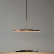 Artdelight Osorne - hanglamp - Ø 35 x 143,5 cm - 7W LED incl. - koper