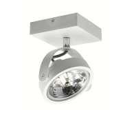 Artdelight Wajer - opbouwspot - 12 x 12 x 14 cm - 3,5W dimbare LED incl. - wit