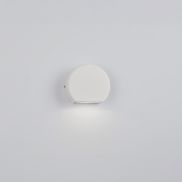 Nova Luce Sango - buiten wandverlichting - 10 x 8,5 x 3,5 cm - 4W LED incl. - IP54 - zandwit