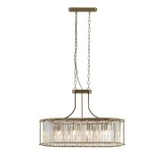 Searchlight Victoria - hanglamp - 78 x 30 x 150 cm - goud