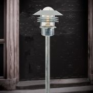 Nordlux Vejers - tuinpaal - Ø 22 x 92 cm - IP54 - gegalvaniseerd staal