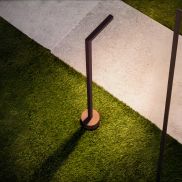 Nova Luce Pipe - tuinpaal - 11 x 64,5 cm - 5W LED incl. - IP65 - corten