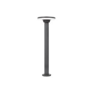 Nova Luce Suite - tuinpaal - Ø 18 x 60 cm - 12W LED incl. - IP54 - donkergrijs