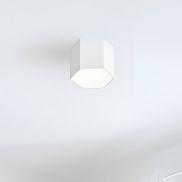 Nova Luce Samba - plafondlamp - 25 x 20 cm - 10W LED incl. - zandwit