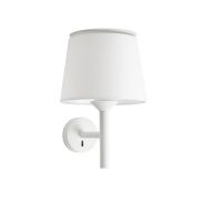 Faro Savoy - wandverlichting - 23 x 18,5 x 39,2 cm - mat wit
