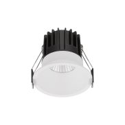 Nova Luce Luela - inbouwspot - Ø 85 mm - inbouwmaat 75 mm - 13W LED incl. - wit - 2700K