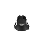 Nova Luce Luela - inbouwspot - Ø 85 mm - inbouwmaat 75 mm - 13W LED incl. - zwart - 2700K