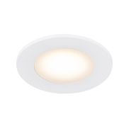 Nordlux Leonis - set van 3 - Ø 85 mm, Ø 68 mm inbouwmaat - 4,5W LED incl. - IP65 - wit