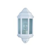 Searchlight Bath - buiten wandverlichting - 17 x 36 cm - IP44 - wit