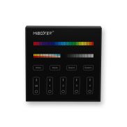 KLUS 4-zone magnetische wandbediening - RGB+CCT ledstrips - zwart