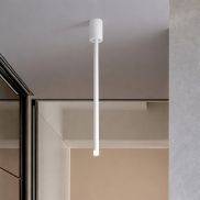 Nova Luce Ornos - plafondlamp - Ø 5 x 49,5 cm - 4W LED incl. - zandwit