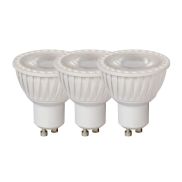 Lucide LED-spots (set van 3) - Ø 5 x 5,3 cm - GU10 - 5W dimbaar - 3000K - wit