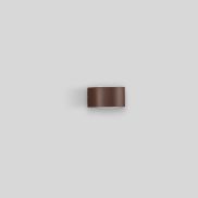 Nova Luce Opera - buiten wandverlichting - 11 x 6,8 x 10 cm -  11W LED incl. - IP54 - corten