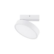 Nova Luce Perfect Profile - plafondlamp op afstandsbediening (incl.) - Ø 20 x 9,5 cm - 20W dimbare LED incl. - 2700K-6000K - wit